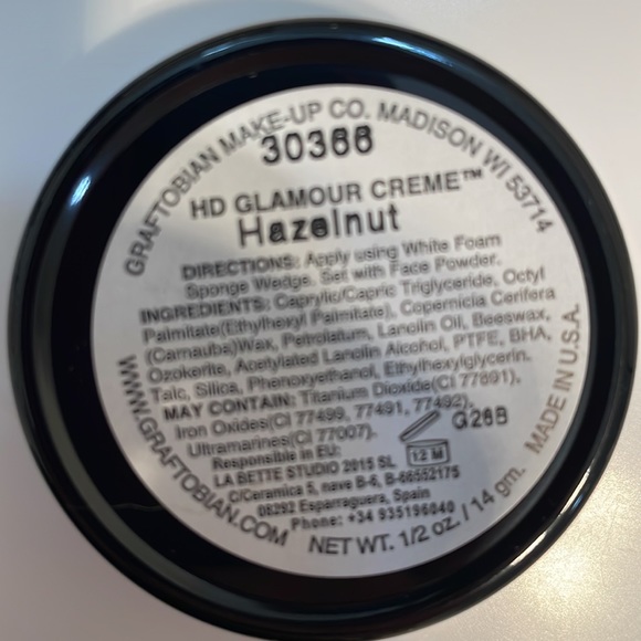 Bundle of Two Brand New Graftobian HD Glamour Creme Professional Makeup - Picture 6 of 6